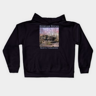 Brimham Rocks Sunset, North Yorkshire UK gift Kids Hoodie